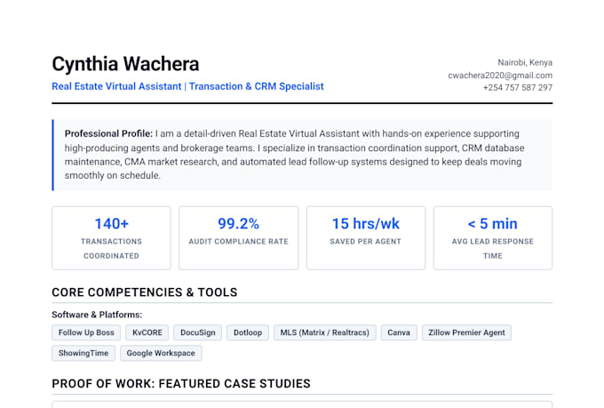 be your expert,appointment setting and listing management
